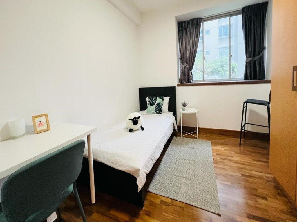 Fully Furnished and Affordable Common Room for Rent near Tampines East MRT, the Eden Condo - Great Location and Amenities