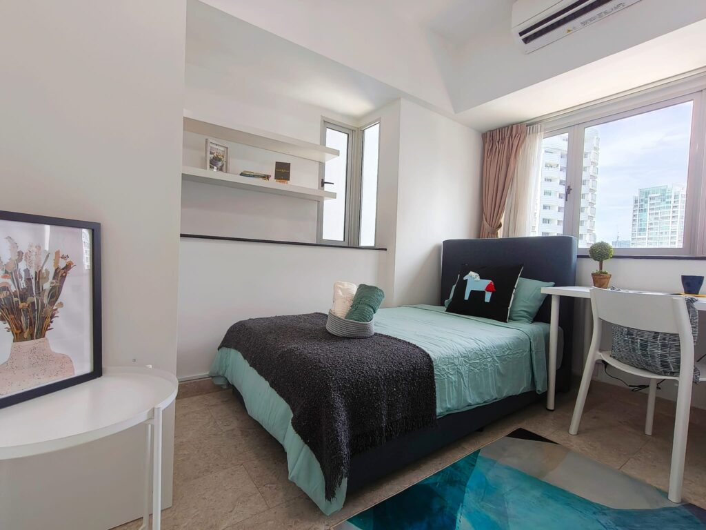 Fully furnished and Affordable Common Room for Rent in Novena, Central Singapore, Pasadena Condo - Great Location and Amenities
